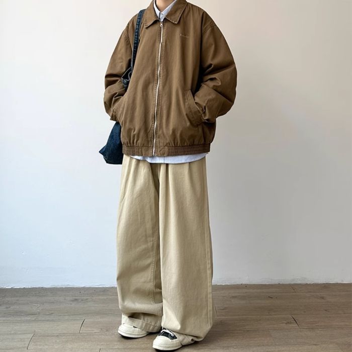 Lapel Casual Loose Jacket N0554