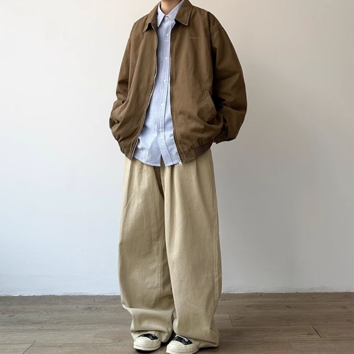 Lapel Casual Loose Jacket N0554