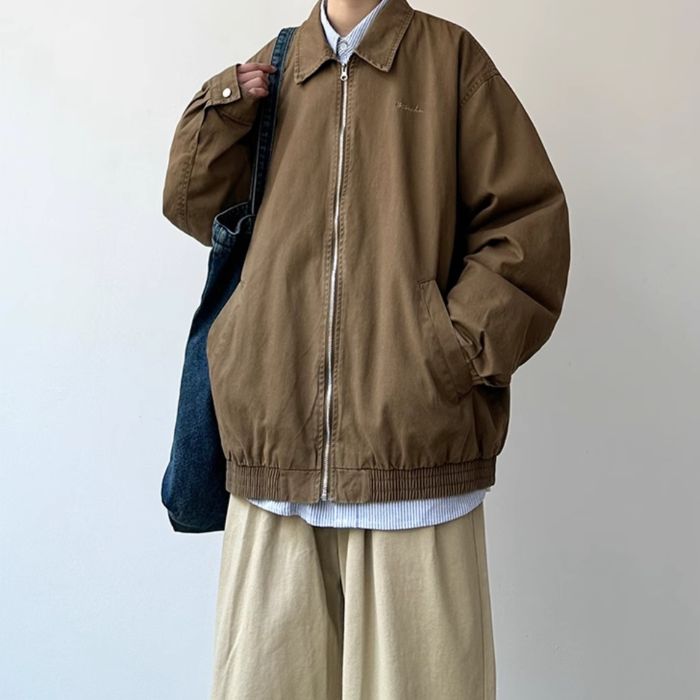 Lapel Casual Loose Jacket N0554