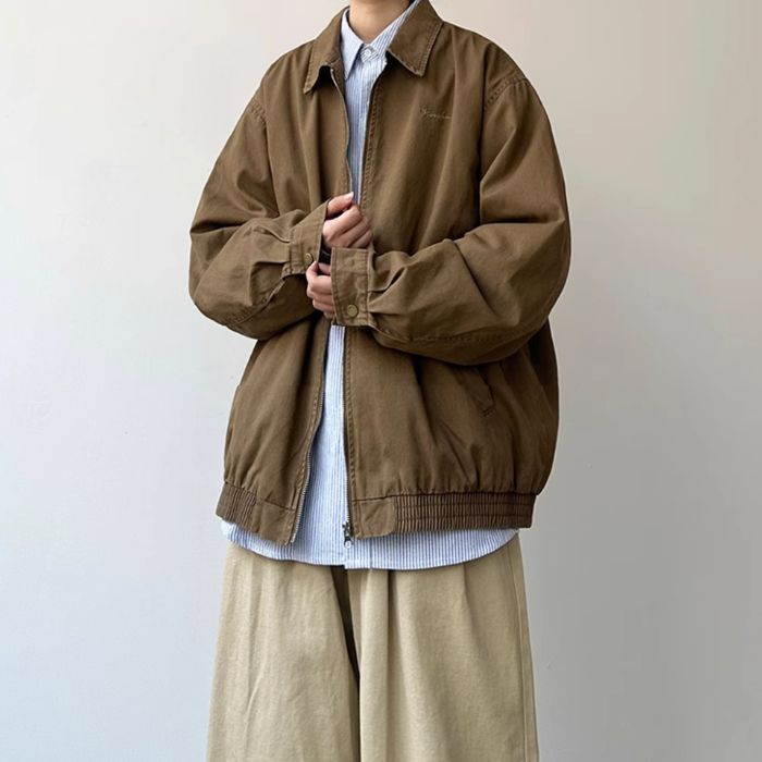 Lapel Casual Loose Jacket N0554