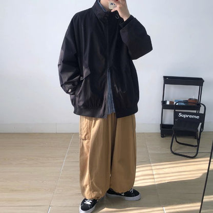 【OUTLET/即納】Stand-up Collar MA-1 Jacket N0409