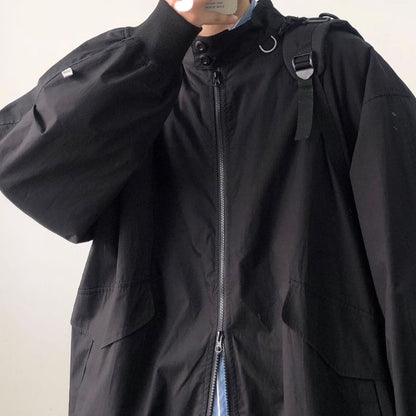 【OUTLET/即納】Stand-up Collar MA-1 Jacket N0409