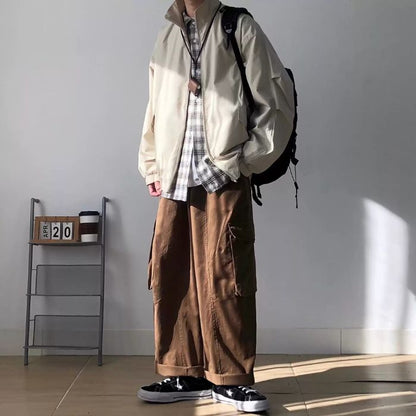 Loose Stand Collar Jacket N0492