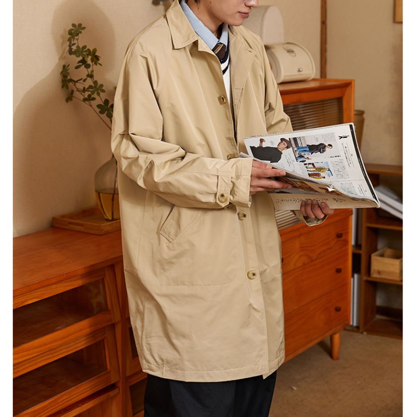 Medium-length Casual Lapel Coat N0179