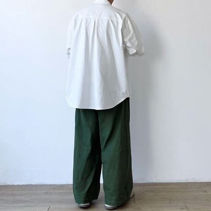 Minimal Big Pocket Long Sleeve Shirt N1060