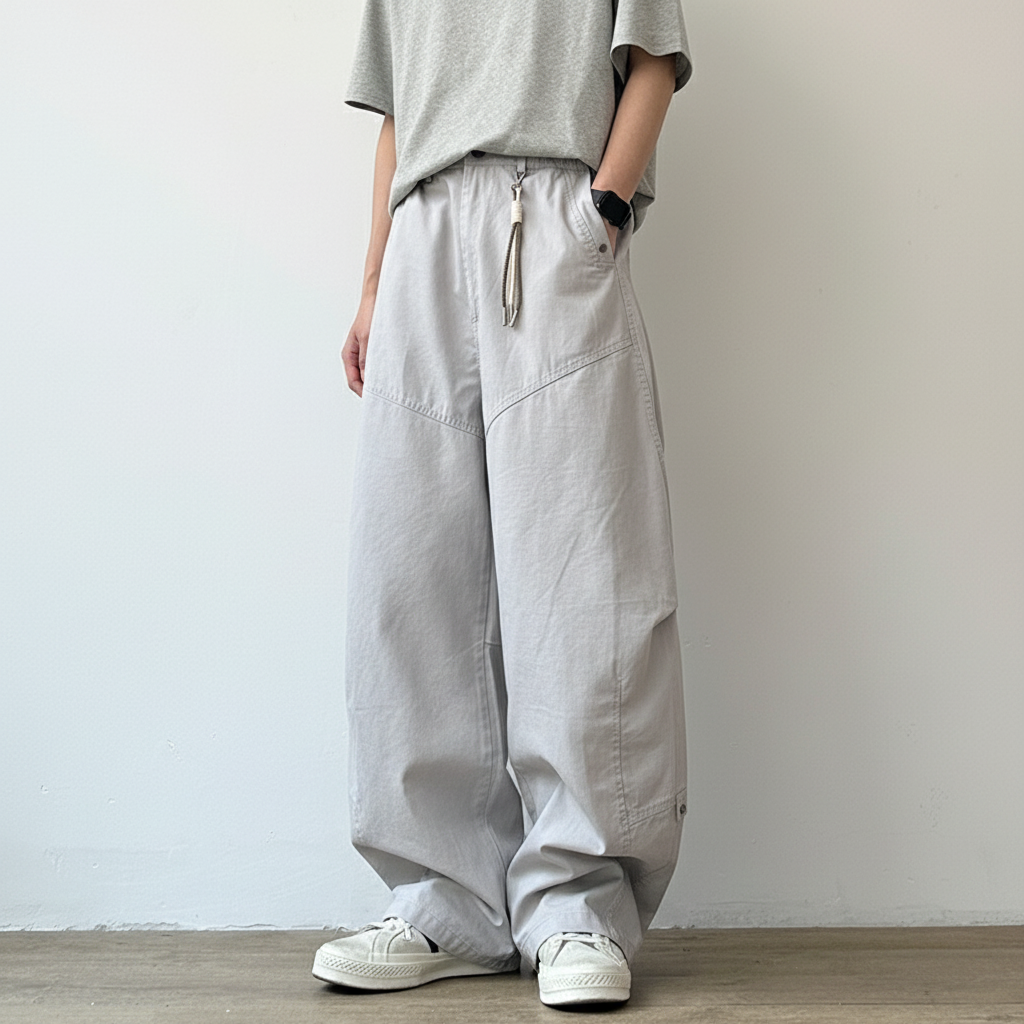 Loose Fit Balloon Pants N1076
