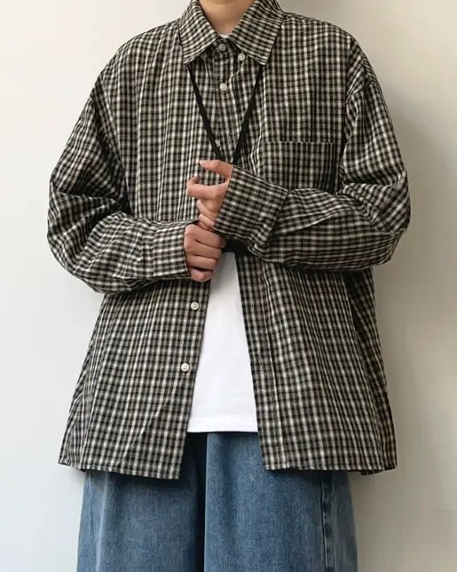 Classic Grid Regular Shirt N0670