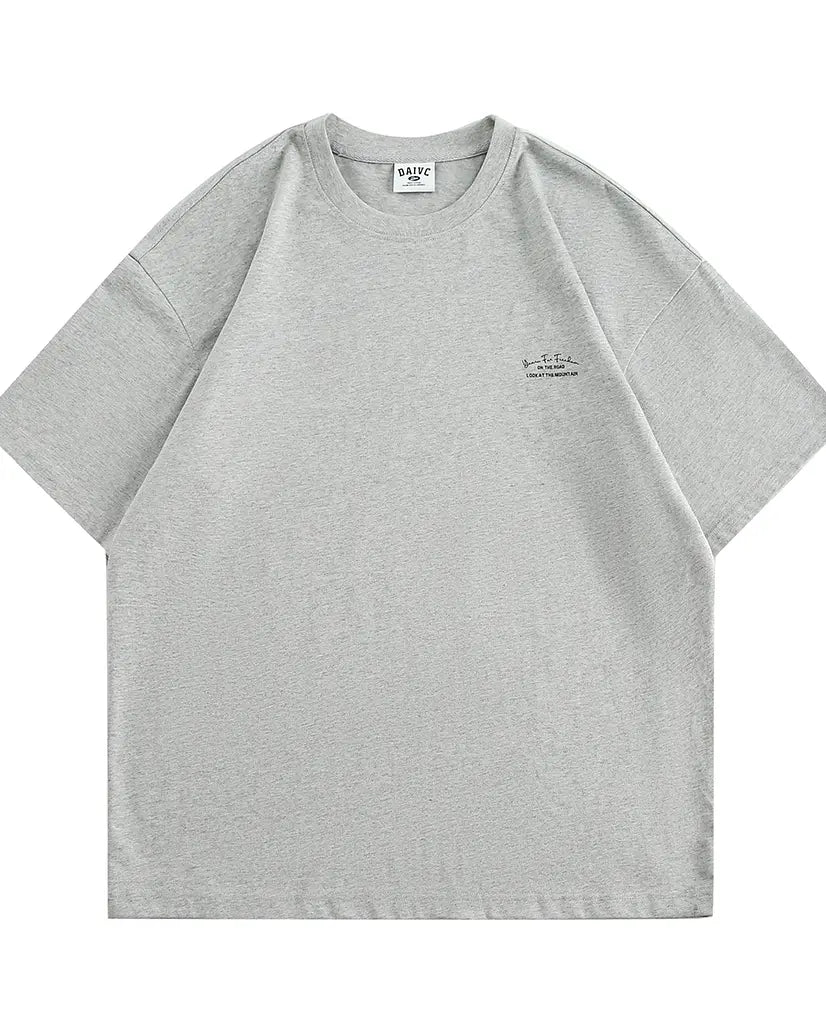 Outdoor Spirit Back Print Short Sleeve T-Shirt N0756