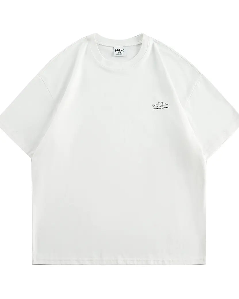 Outdoor Spirit Back Print Short Sleeve T-Shirt N0756