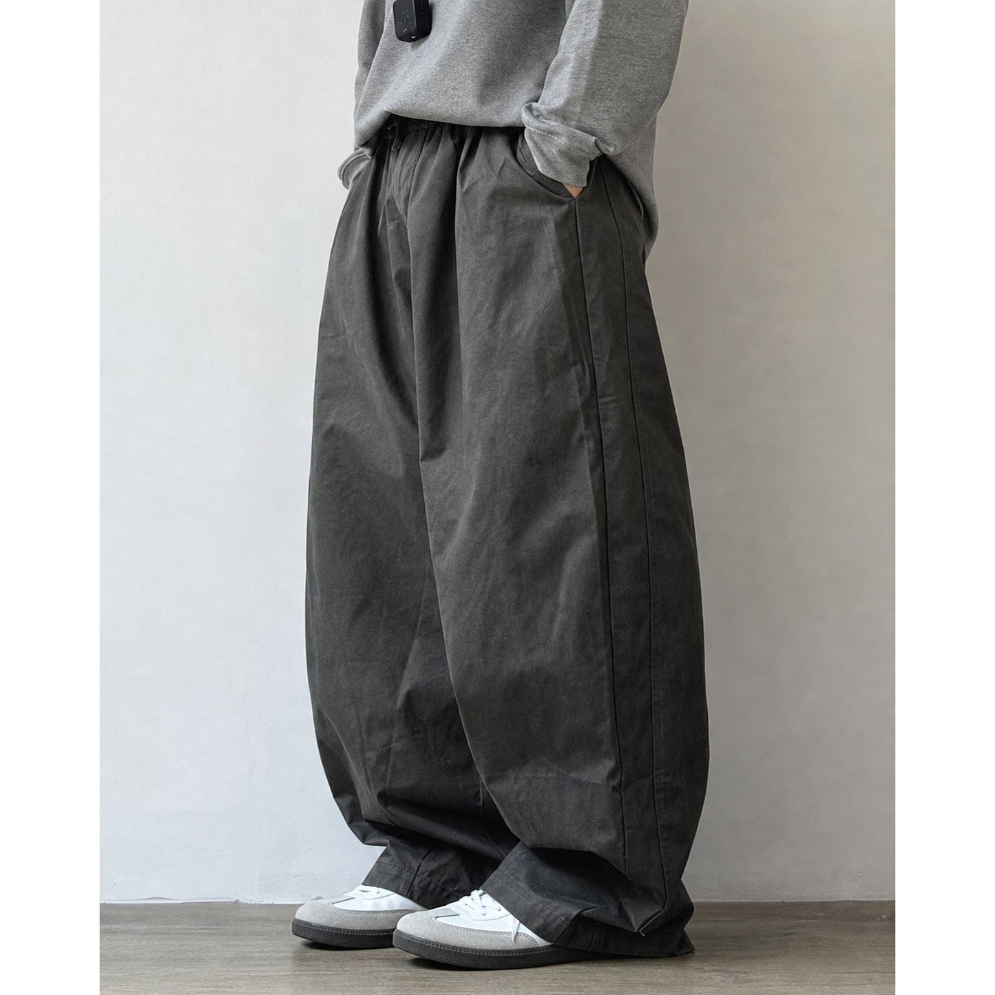 Balloon Wide Easy Pants N0900