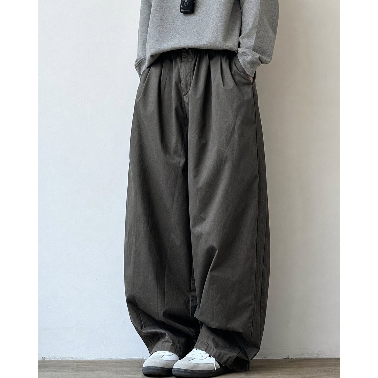 Balloon Wide Easy Pants N0900