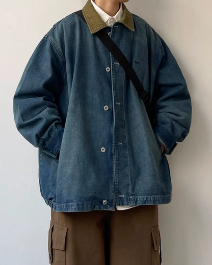 Faded Wash Casual Jacket N0671