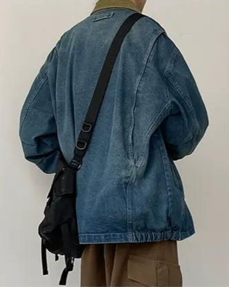 Faded Wash Casual Jacket N0671