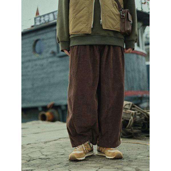 Wide-legged Lantern Casual Pants N0112