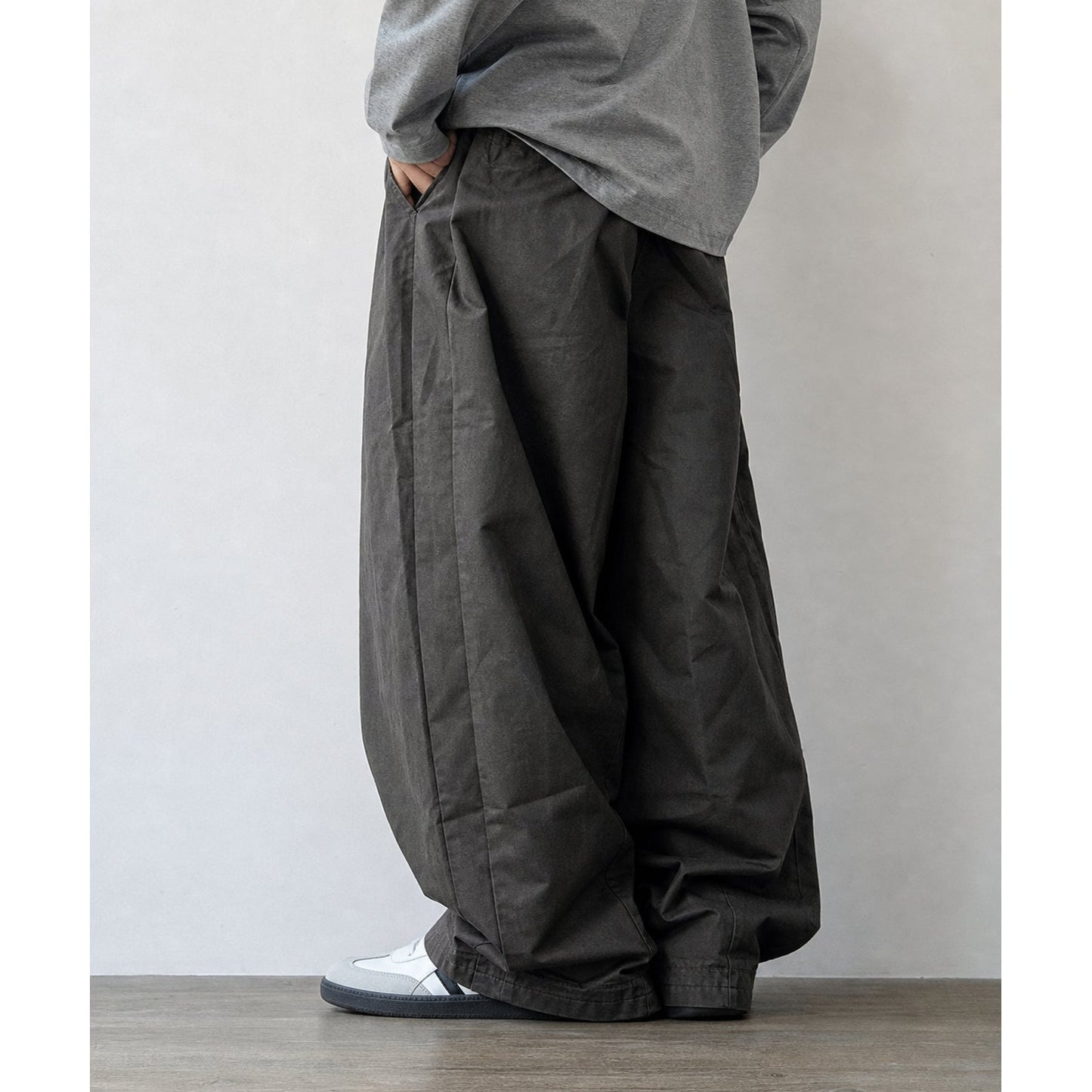 Balloon Wide Easy Pants N0900