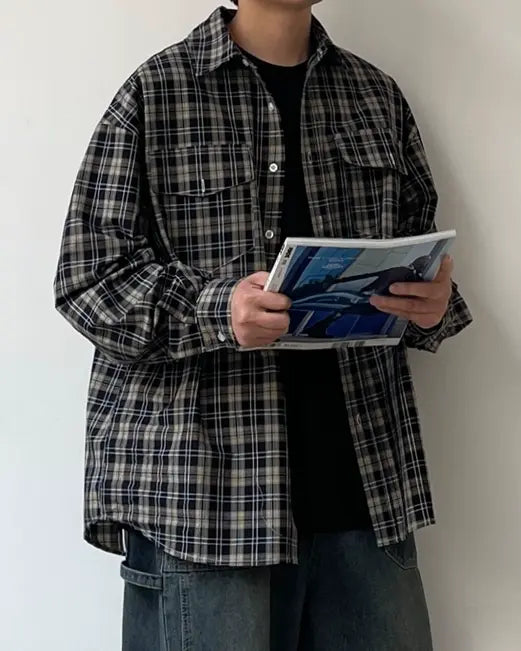 Classic Check Work Shirt N0673