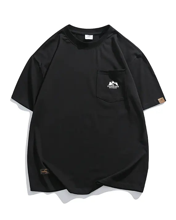 Simple Logo One Point Short Sleeve T-Shirt N0775