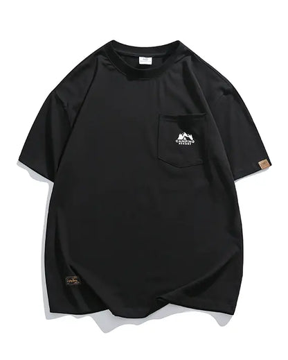 Simple Logo One Point Short Sleeve T-Shirt N0775