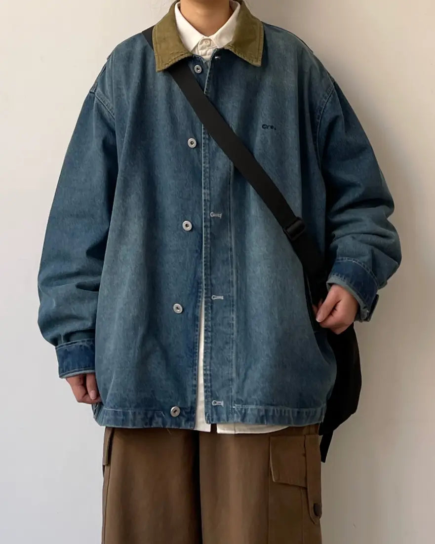 Faded Wash Casual Jacket N0671