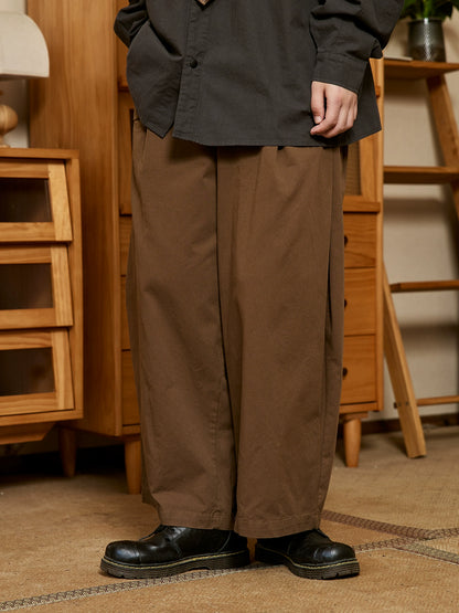 Wide Straight Casual Pants N0011